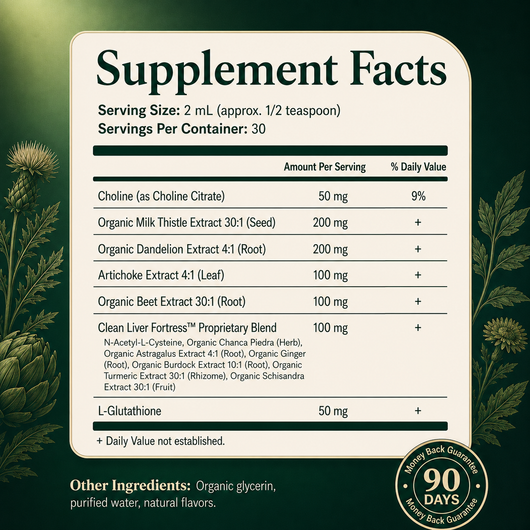 Clareva Complete Liver Support Drops